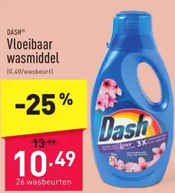 ALDI Dash® Vloeibaar wasmiddel aanbieding