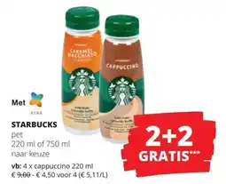 Spar Starbucks pet aanbieding