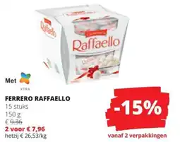 Spar Ferrero Raffaello aanbieding