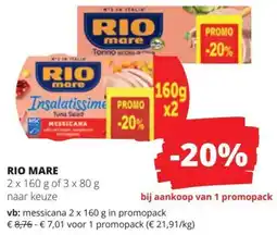 Spar Rio mare aanbieding
