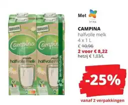 Spar Campina aanbieding