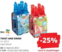 Spar Twist and Drink aanbieding