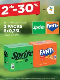 Spar Sprite en Fanta aanbieding