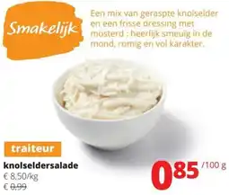Spar Knolseldersalade aanbieding