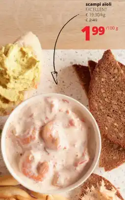 Spar Scampi aïoli Excellent aanbieding