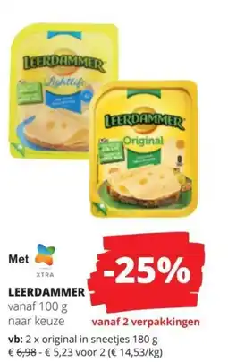 Spar Leerdammer aanbieding