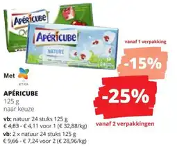 Spar Apéricube aanbieding