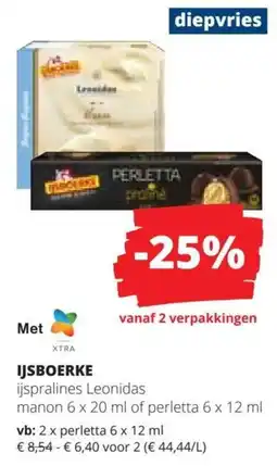 Spar Ijsboerke aanbieding