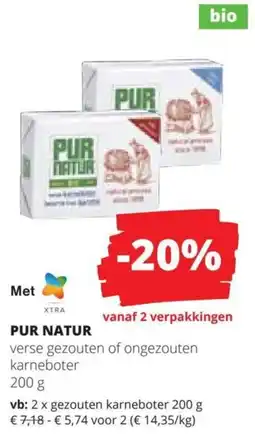 Spar Pur Natur aanbieding