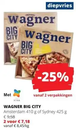 Spar Wagner Big City aanbieding
