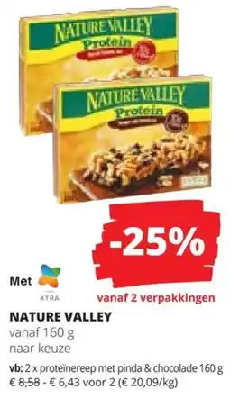 Spar Nature Valley aanbieding