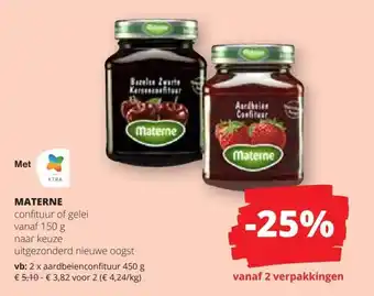 Spar Materne aanbieding