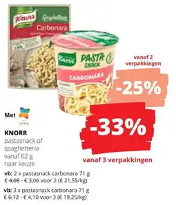 Spar Knorr aanbieding