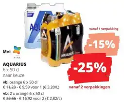 Spar Aquarius aanbieding