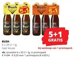 Spar Bush aanbieding