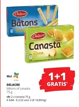 Spar Delacre aanbieding
