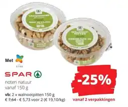 Spar Spar Noten natuur aanbieding