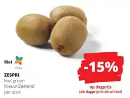 Spar Zespri aanbieding