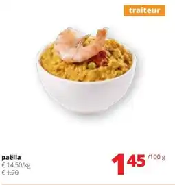 Spar Paëlla aanbieding