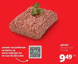 Spar Gehakt aanbieding
