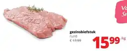 Spar Gezinsbiefstuk aanbieding