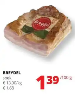 Spar Breydel Spek aanbieding