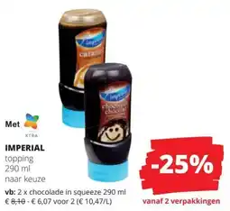 Spar Imperial Topping aanbieding