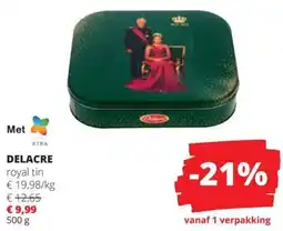 Spar Delacre aanbieding