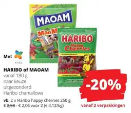 Spar Haribo of Maoam aanbieding