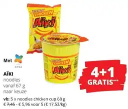 Spar Aïki Noodles aanbieding