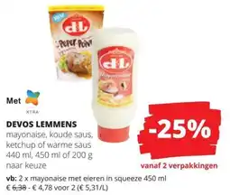 Spar Devos Lemmens aanbieding