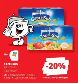 Spar Capri-Sun aanbieding