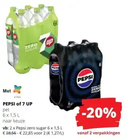 Spar Pepsi of 7 UP pet aanbieding