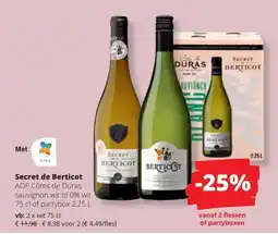 Spar Secret de Berticot aanbieding