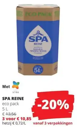 Spar Spa Reine aanbieding
