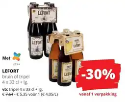 Spar LeFort aanbieding