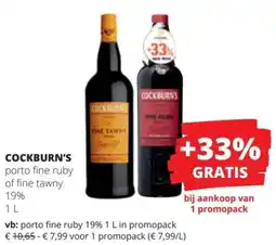 Spar Cockburns aanbieding