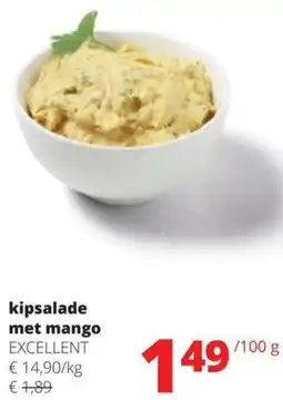 Spar Kipsalade met Mango Excellent aanbieding