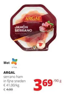Spar Argal aanbieding