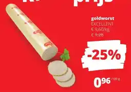 Spar Goldworst Excellent aanbieding