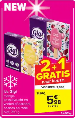 Carrefour IJs Gigi aanbieding