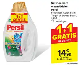 Carrefour Set Vloeibare Wasmiddelen Persil aanbieding