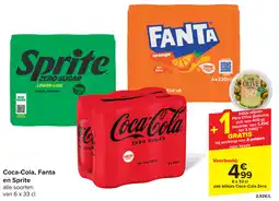 Carrefour Coca-Cola, Fanta en Sprite aanbieding