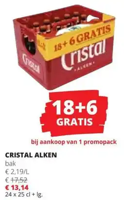 Spar Cristal Alken bak aanbieding