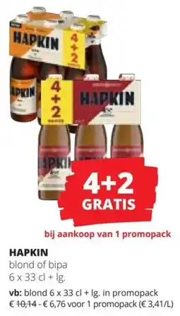 Spar Hapkin aanbieding