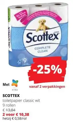 Spar Scottex aanbieding