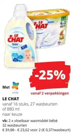 Spar Le Chat aanbieding