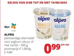 Spar Alpro aanbieding