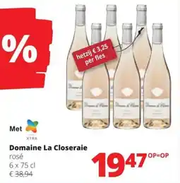 Spar Domaine La Closeraie Rosé aanbieding