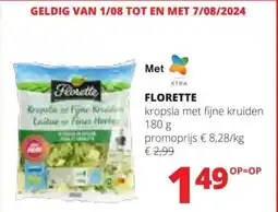 Spar Florette aanbieding